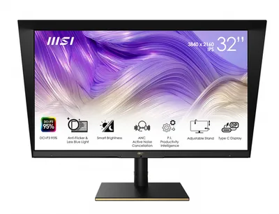 Монитор MSI Summit MS321UP, 32" 4K UHD IPS, 60 Гц, 4 мс, 136% sRGB
