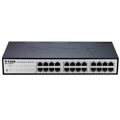 Коммутатор D-Link DGS-1100-24V2/A, 24×1GbE, управляемый