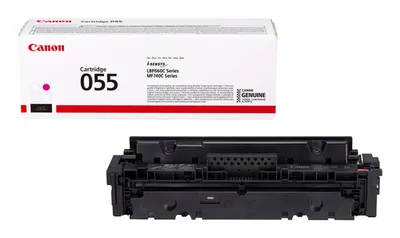 Картридж Canon 055M 3014C002, пурпурный, 2100 страниц, для i-SENSYS MF740/LBP660