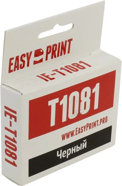 Картридж EasyPrint IE-T1081, черный, с чипом