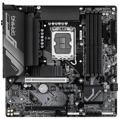 Материнская плата Gigabyte B760M G X WF6E GEN5, LGA1700, B760, 4×DDR5, mATX, Wi-Fi 6E