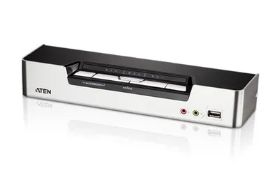 KVM-переключатель ATEN CS1794-AT-G, 4 порта HDMI, USB, аудио, KVMP