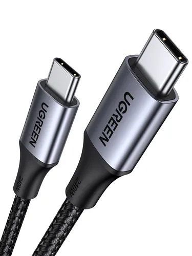 Кабель UGREEN US535 15311, USB-C — USB-C, PD 240 Вт, 4.8 Гбит/с, 1 м