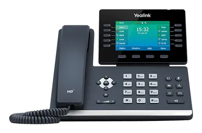 IP-телефон YEALINK SIP-T54W, 16 SIP, 4.3" LCD, Wi-Fi, Bluetooth, GigE, PoE