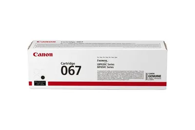 Картридж Canon 067BK 5102C002, чёрный, лазерная печать, 1350 страниц