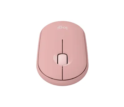 Мышь Logitech Pebble 2 M350S, Bluetooth/радиоканал, 4000 DPI, розовая