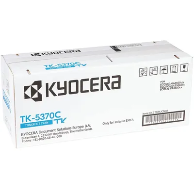 Картридж Kyocera TK-5370C (1T02YJCNL0), голубой, 5000 страниц