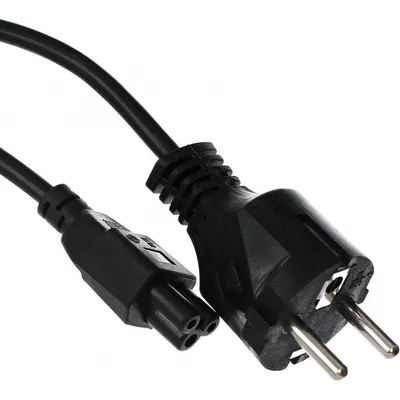 Кабель Telecom TP022-IEC320-C5/SHM-1.8-BK, питания, 1.8м, C5
