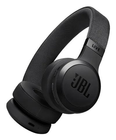 Наушники JBL JBLLIVE670NCBLK, накладные, Bluetooth, шумоподавление, чёрный