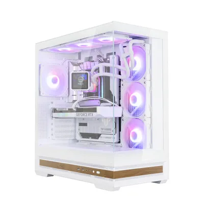 Корпус Zalman P40 NAMU WHITE, ATX, белый, 4×120 мм ARGB, USB Type-C