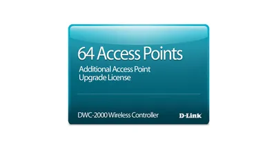 Лицензия D-Link DWC-2000-AP64-LIC, на 64 AP