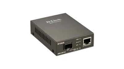 Медиаконвертор D-Link DMC-G01LC/C1A, 1×100/1000Base-T, 1×SFP
