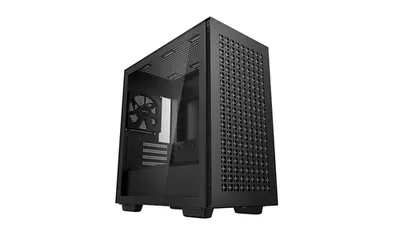 Корпус Deepcool CH370 R-CH370-BKNAM1-G-1, mATX/Mini-ITX, 1×120 мм, черный