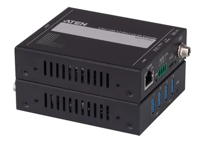 USB-удлинитель ATEN UCE33100-AT-B, 4 порта USB 3.2 Gen 1, Cat 6a, до 100 м