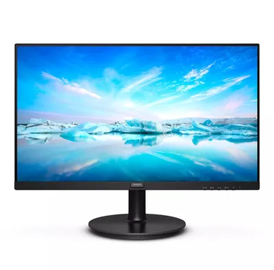 Монитор Philips 222V8LA, 21,5", VA, Full HD, 75 Гц, VGA/HDMI/DP