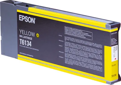 Картридж струйный Epson C13T613400, желтый, 110 мл, для Stylus Pro 4450