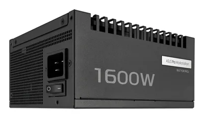 Блок питания ASUS Pro WS 1600W, 1600 Вт, 80 PLUS Platinum, модульный
