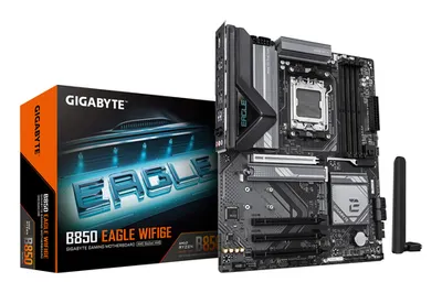 Материнская плата Gigabyte B850 Eagle WIFI6E rev. 1.0, AM5, ATX, 4×DDR5, 3×M.2, Wi-Fi 6E