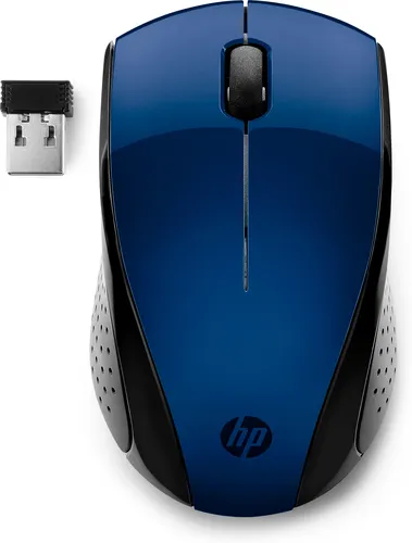 Мышь HP 7KX11AA, беспроводная, 220, синяя