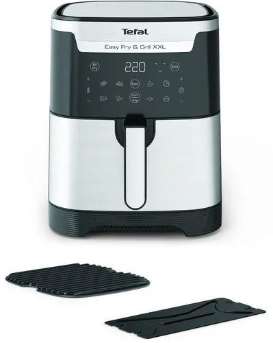 Аэрогриль Tefal EY801D15, 1830 Вт, 6.5 л, сенсор, 9 программ