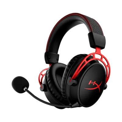 Гарнитура HyperX Cloud Alpha Wireless 4P5D4AA, беспроводная, 50 мм, до 300 ч, Black-Red