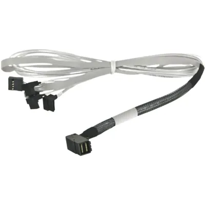 Кабель DiliVing DL36-3395, SFF-8643 — 4×SATA + SideBand, 1 м