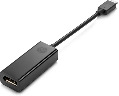 Кабель-адаптер HP N9K78AA, USB Type-C (M) — DisplayPort (F)