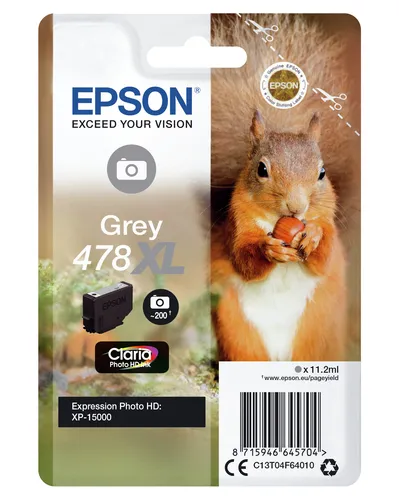 Картридж EPSON T04F64 серый повышенной емкости для XP-15000