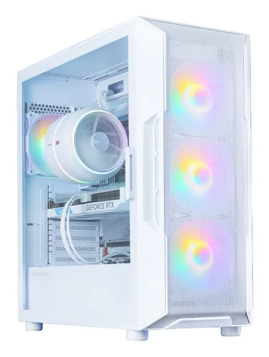 Корпус Zalman i3 NEO V2 White, ATX, белый, Mesh, FRGB