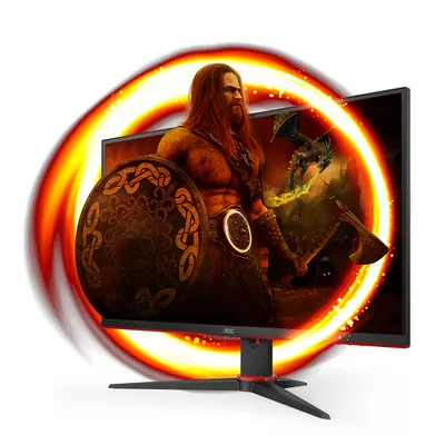 Монитор AOC 27G2ZNE/BK 27" Full HD VA, 240 Гц, 1 мс, DP, 2×HDMI