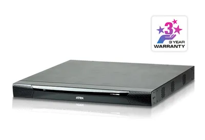 KVM-переключатель ATEN KN4116VA-AX-G, 16 портов, 19", IP, 5 user