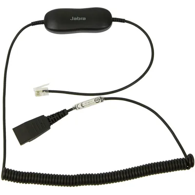 Кабель Jabra 88001-04 Smart Cord, QD — RJ10, витой, 0,8–1 м
