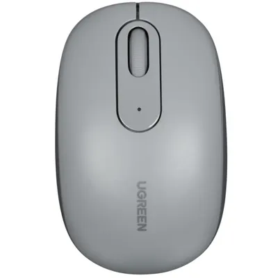 Мышь Ugreen MU105 (90669), беспроводная RF, 2400 DPI, USB-A, серая