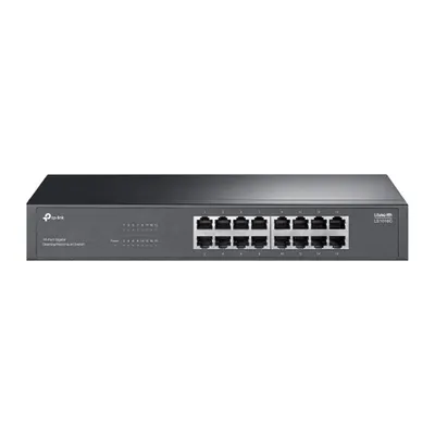 Коммутатор TP-Link LS1016G, неуправляемый, 16×1GbE, 1U