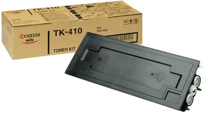 Тонер-картридж Kyocera 370AM010, TK-410, черный, 15000 стр.