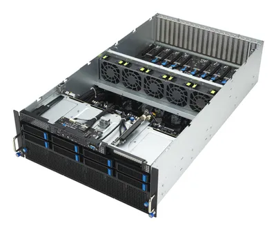 Серверная платформа ASUS ESC8000-E11-SKU1, 4U, 2×LGA4677, 32×DDR5, 8×GPU