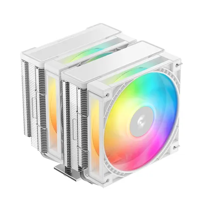 Кулер DeepCool R-AG620-WHAMMG2-G, 2 башни, 2×120мм ARGB, TDP 270W