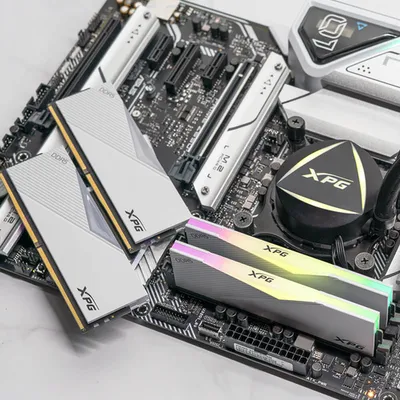 Модуль памяти XPG AX5U6400C3232G-DCLARBK, 64GB DDR5 6400, 2×32GB, CL32, RGB, черный