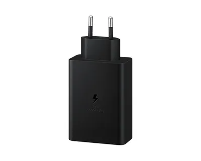 Сетевое зарядное устройство Samsung EP-T6530 65W 3-Port (USB-Cx2/USB) черный