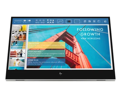 Монитор HP 1B065AA#ABB, 14" IPS, 1920×1080, USB-C