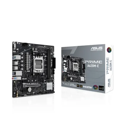 Материнская плата ASUS PRIME A620M-E-CSM, AM5, A620, 2×DDR5, microATX