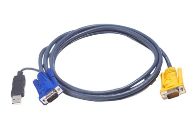 KVM-кабель ATEN 2L-5205UP, PS/2-USB+SPHD, 6м