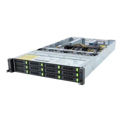 Серверное шасси GIGABYTE R283-SF0-AAL1, 2U, 2×Intel, 12×LFF, 2×2700W