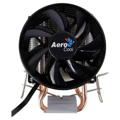 Кулер Aerocool Verkho 2, 2×6 мм тепловые трубки, 90 мм, 800–2000 об/мин, TDP 110 Вт
