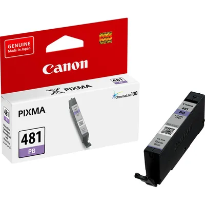 К-ж CANON CLI-481 PB  для TS6140/TS8140/TS9140/TR8540 фото-синий, арт. 2102C001, оригинал