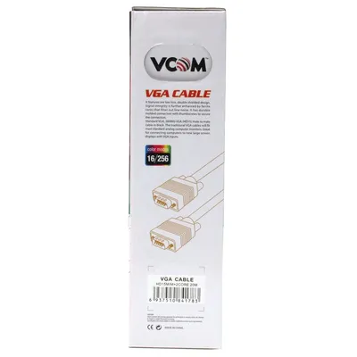Кабель VGA VCOM VVG6448-20M, 20м