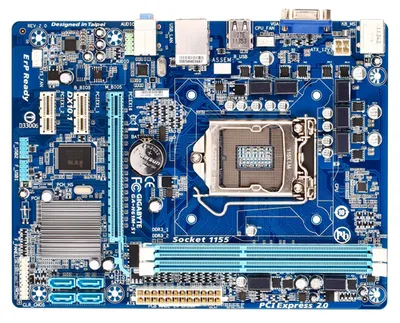 Материнская плата Gigabyte GA-H61M-S1, Socket 1151, DDR3, mATX