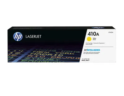 Картридж HP 410A CF412A, жёлтый, 2300 страниц, для LaserJet Pro M377/M452/M477
