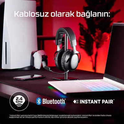 Гарнитура HyperX Cloud III S Wireless, беспроводная, 53 мм, 64 Ом, A59YZAA