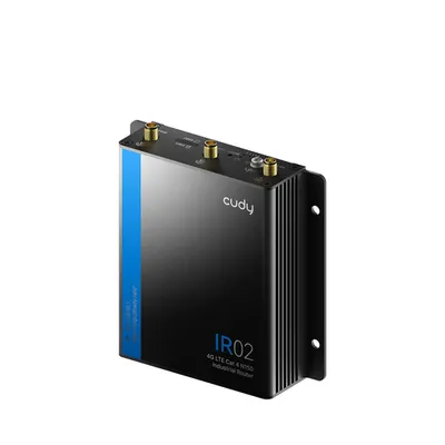 Маршрутизатор Cudy IR02 промышленный, 4G LTE Cat4, Wi-Fi N150, 2×RJ45